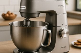 Robot pâtissier Kenwood Titanium Chef Baker sur un plan de travail moderne